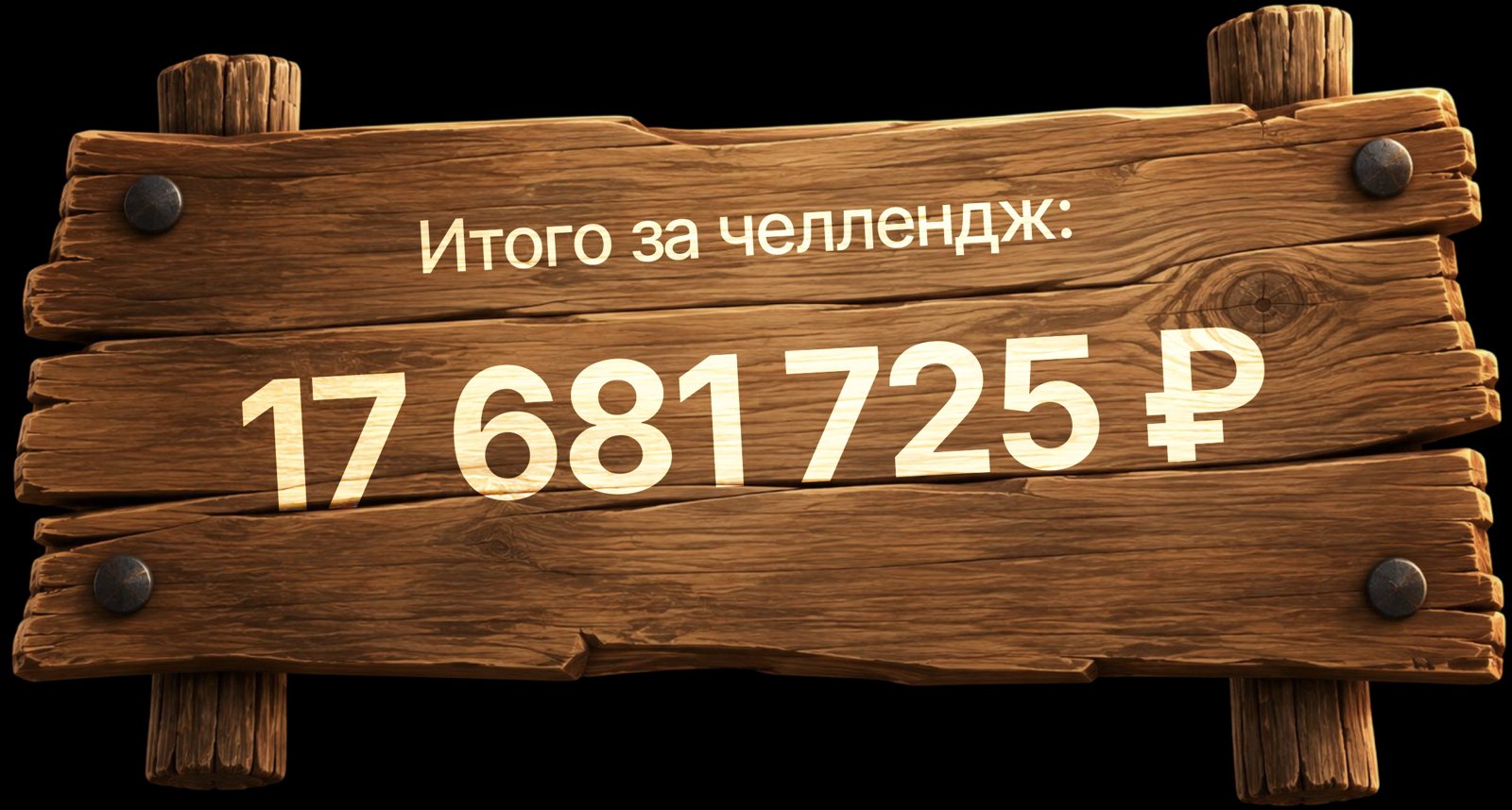 Итого за челлендж