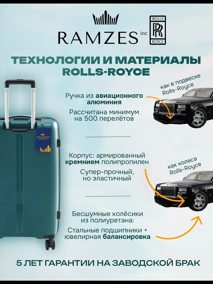 Чемодан Рамзес купить в Москве недорого