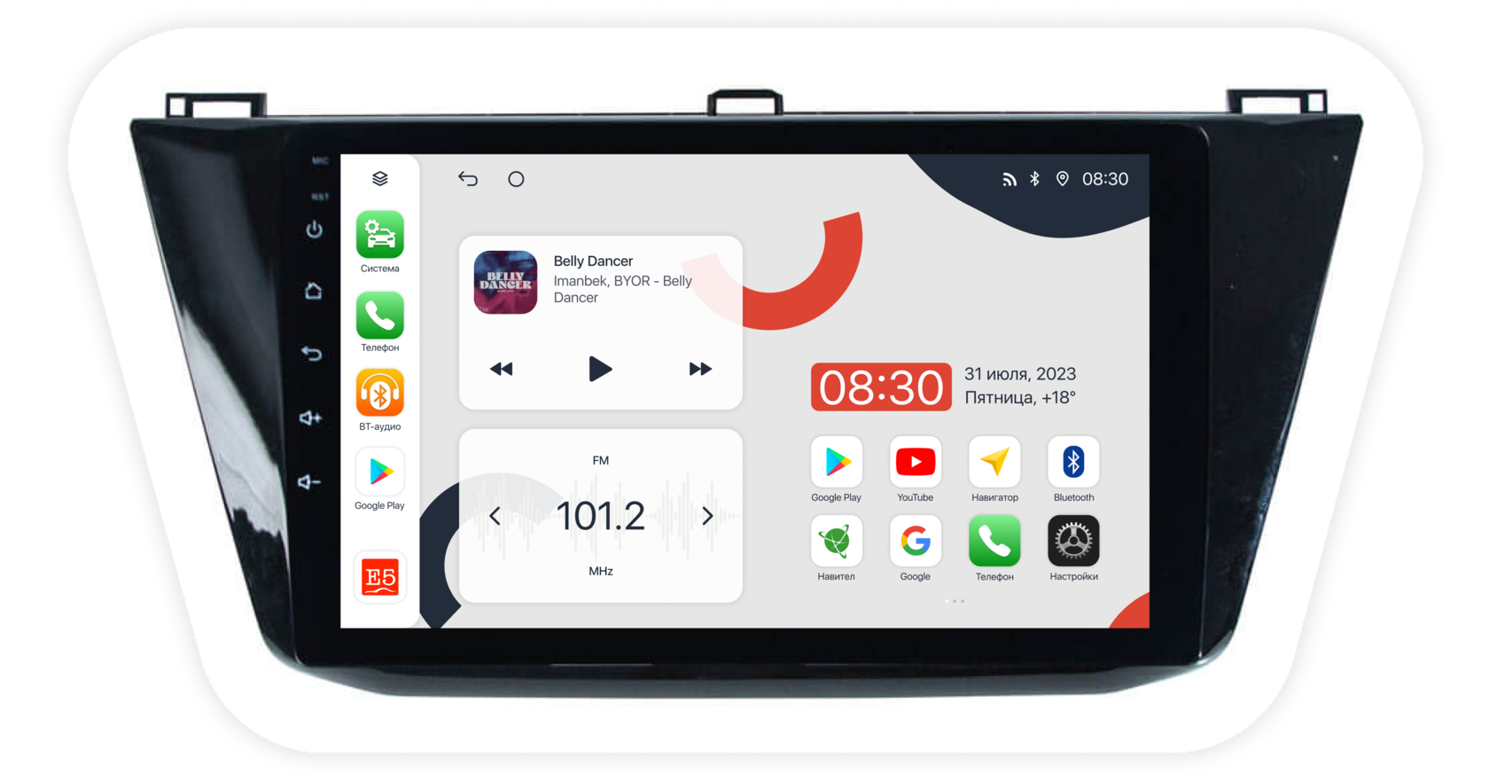 Магнитолы на Android