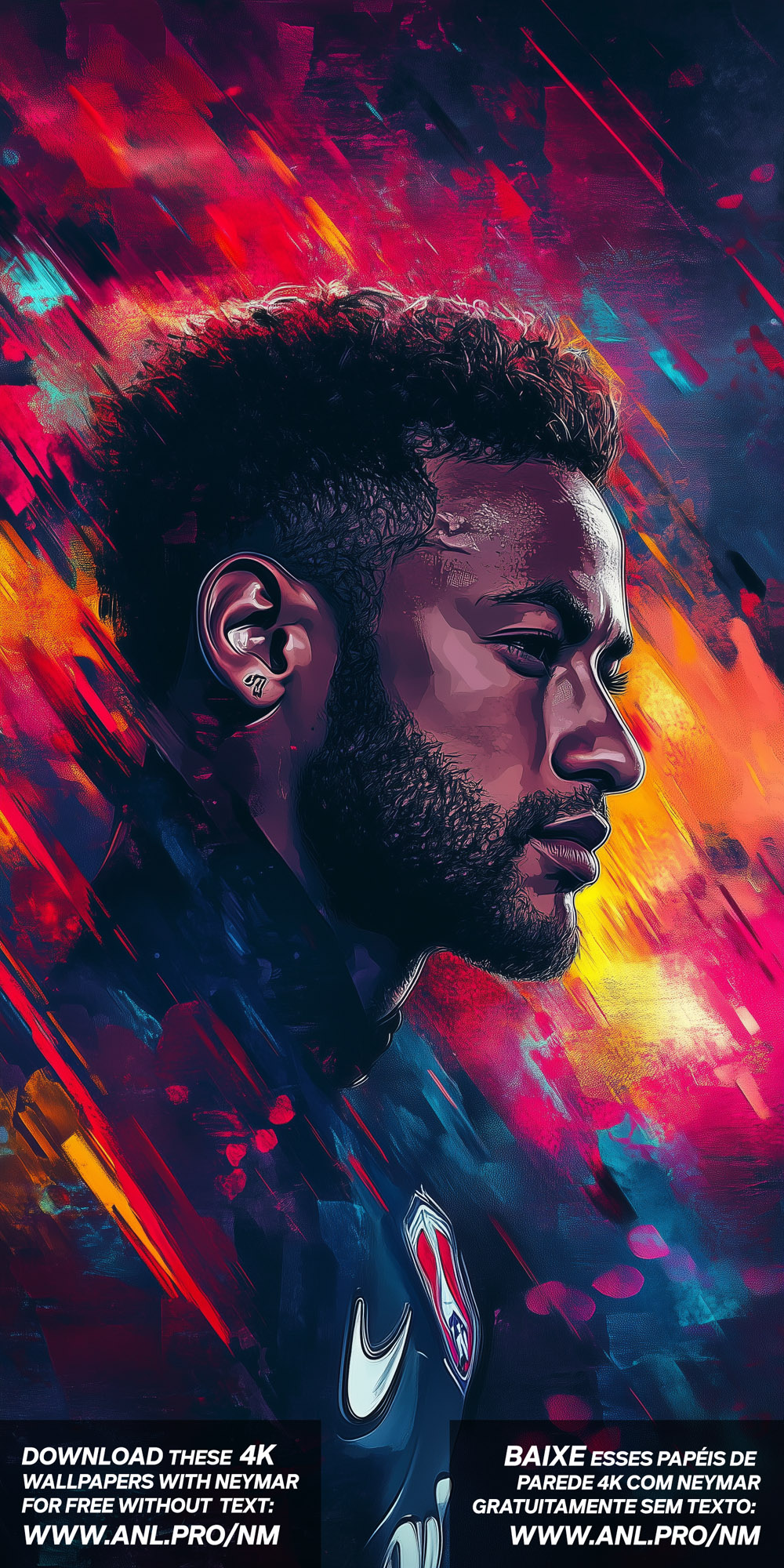 Neymar Jr. papéis de parede para smartphone e telefone 4k 2k 1080p