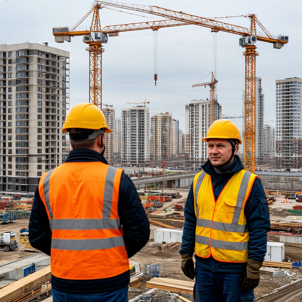крановщик в строительстве