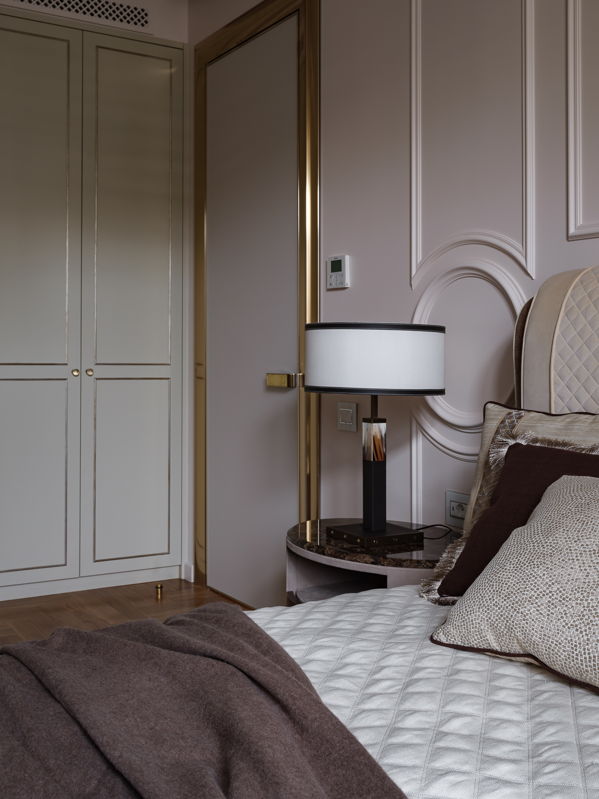 Реализованный дизайн квартиры 180 м. кв. ЖК «Grand Deluxe на Плющихе»