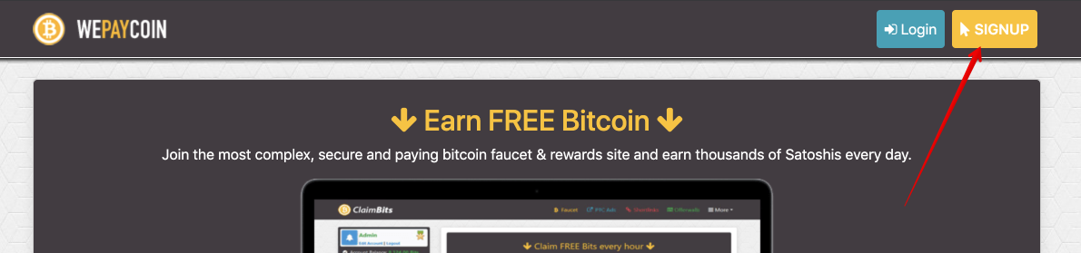 Wepayco In New Modern Btc Faucet - 