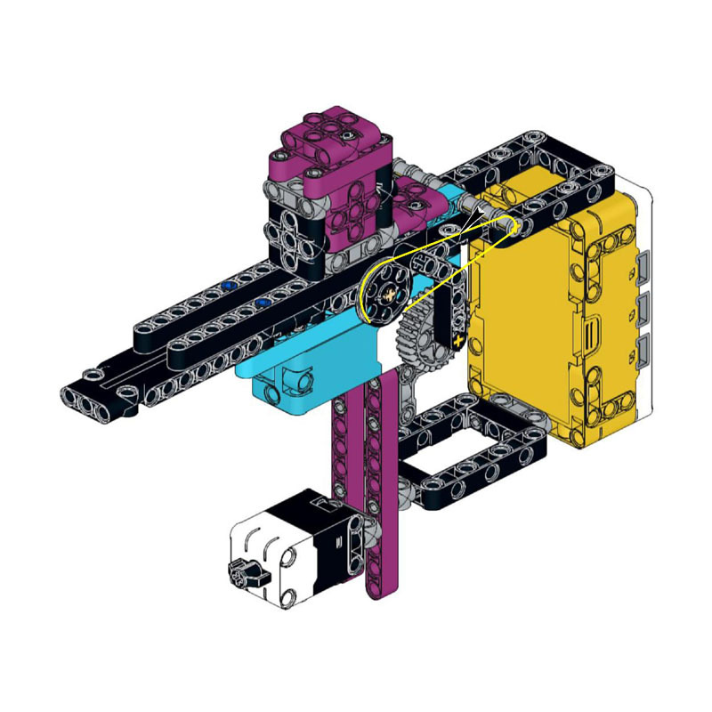 Инструкция Lego Spike Prime: Автомат (0005)