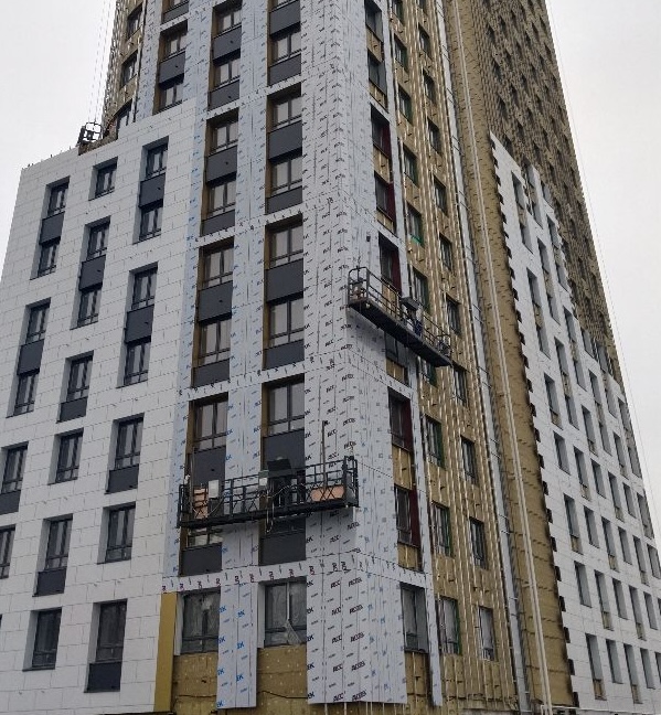 ЖК «Патриот» — Фасадные работы