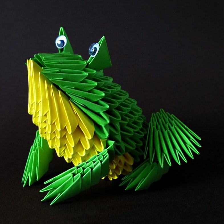 Оригами: Кусудама. Мастер-класс с фото