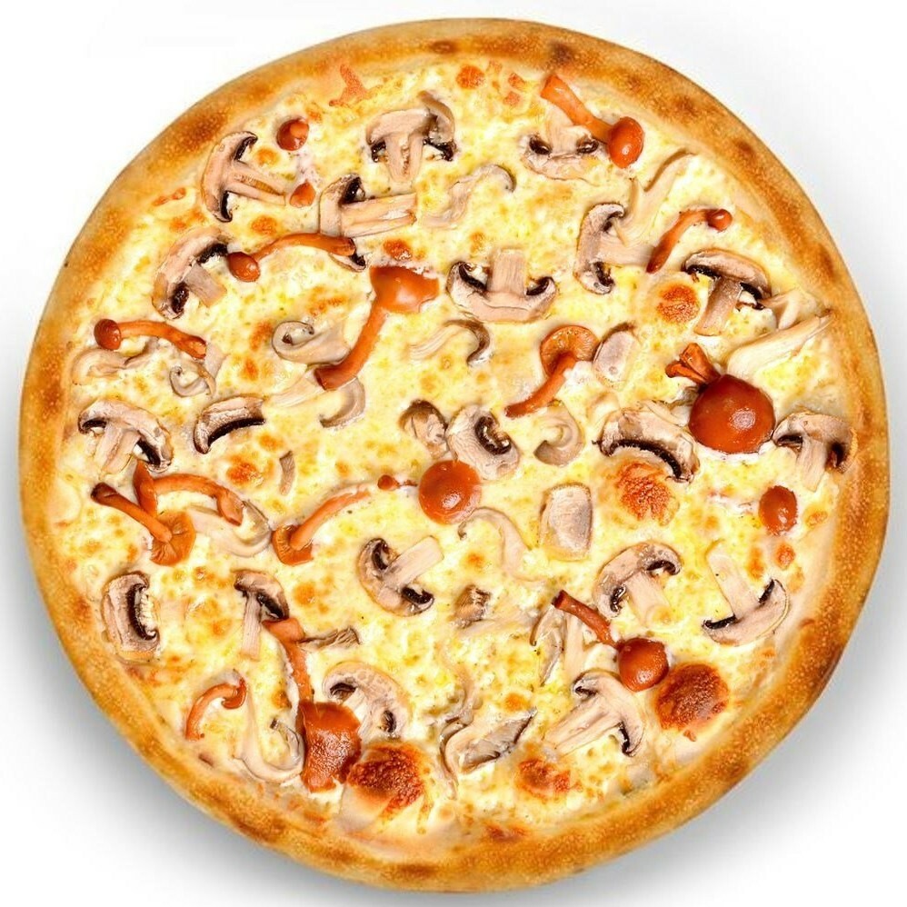 пицца грибная с шампиньонами и сыром фото 108