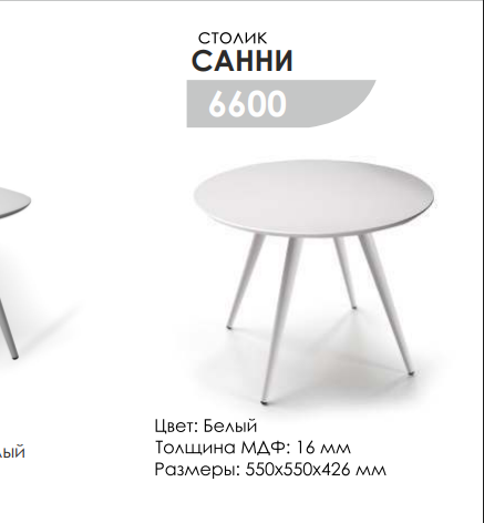 Столик Санни
