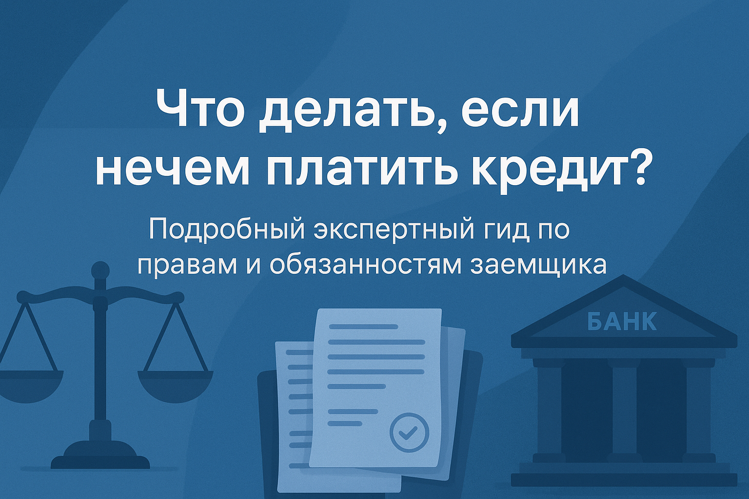 Что делать, если нечем платить кредит? Подробный экспертный гид по правам и обязанностям заемщика