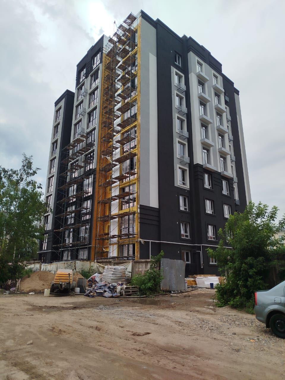 Ход строительства