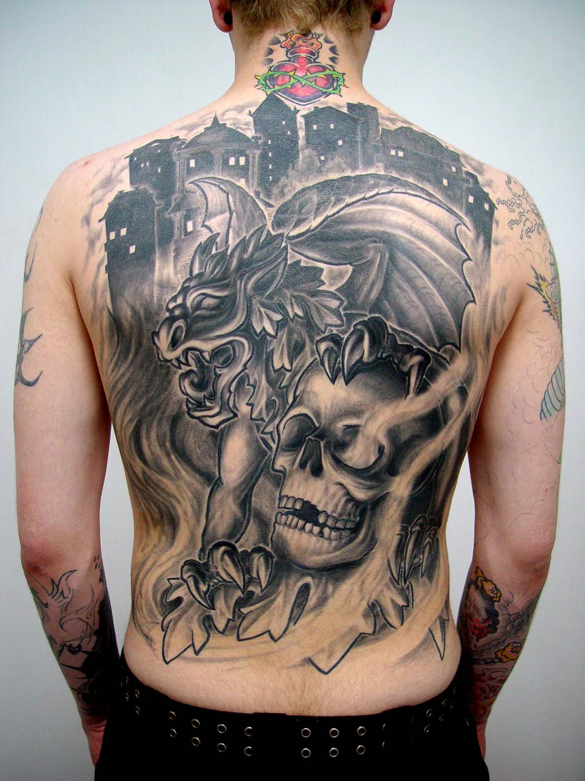 Художественные Татуировки на спине