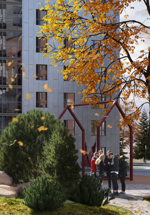 Скандинавские кварталы — маленький уголок Швеции в сердце Сибири.