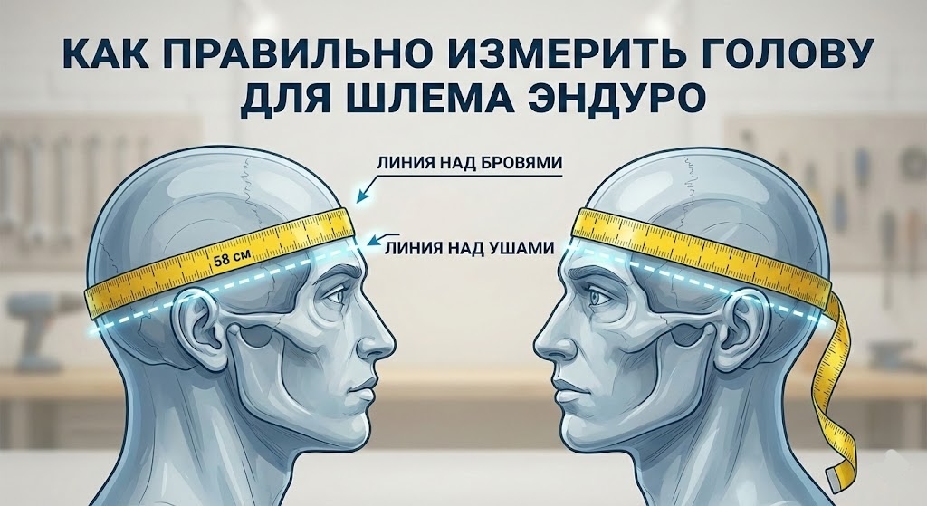 Как правильно измерить окружность головы