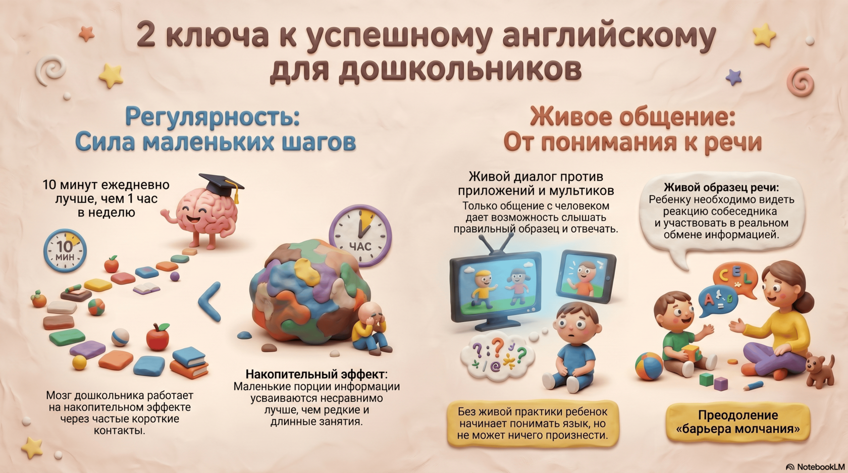 Почему домашние попытки часто не дают результата