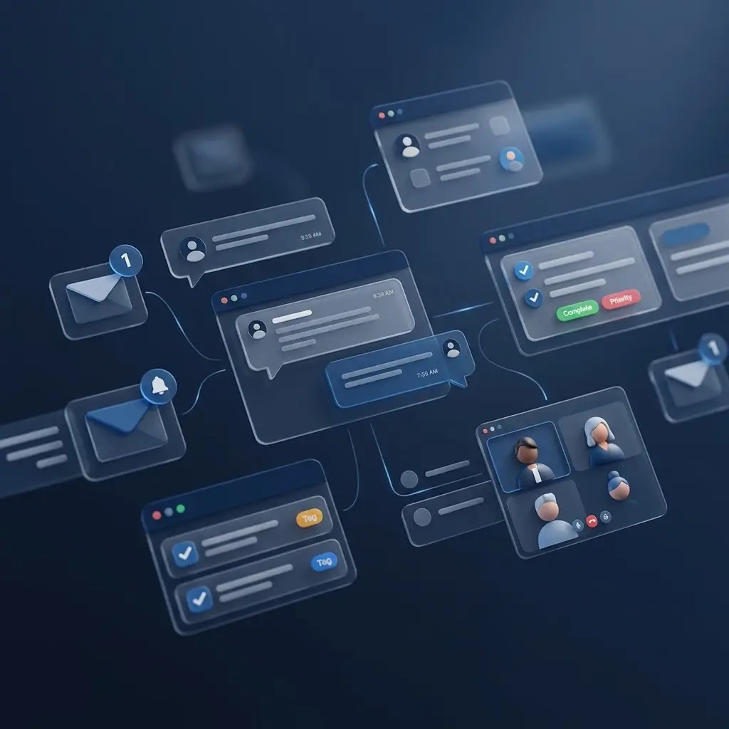 Корпоративная информационная система: интерфейс для взаимодействия команд и автоматизации процессов