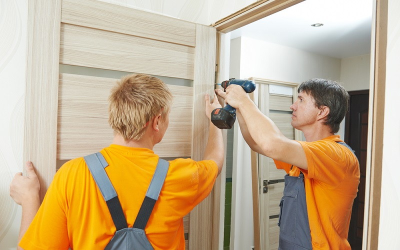 Монтаж двери 5