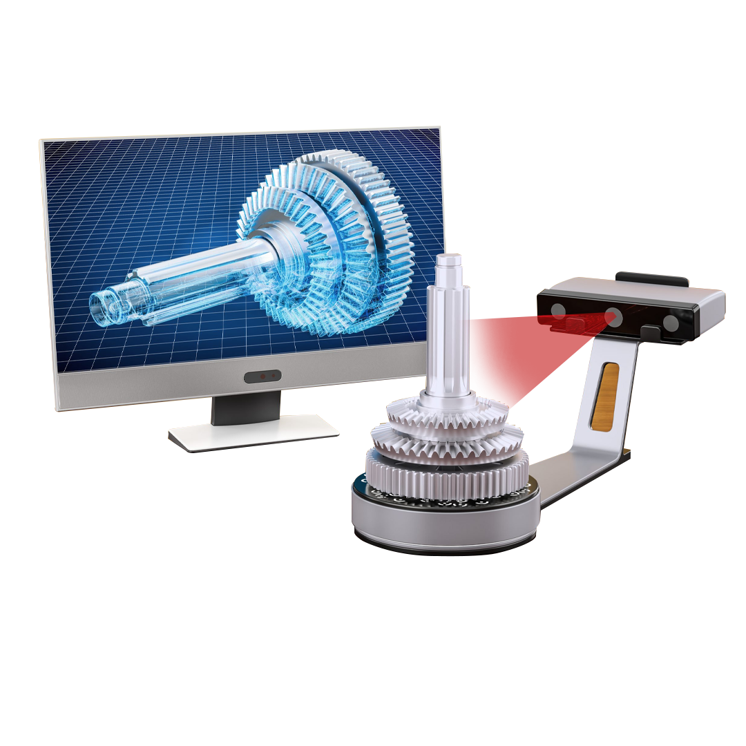 3D-сканирование детали и создание цифровой модели