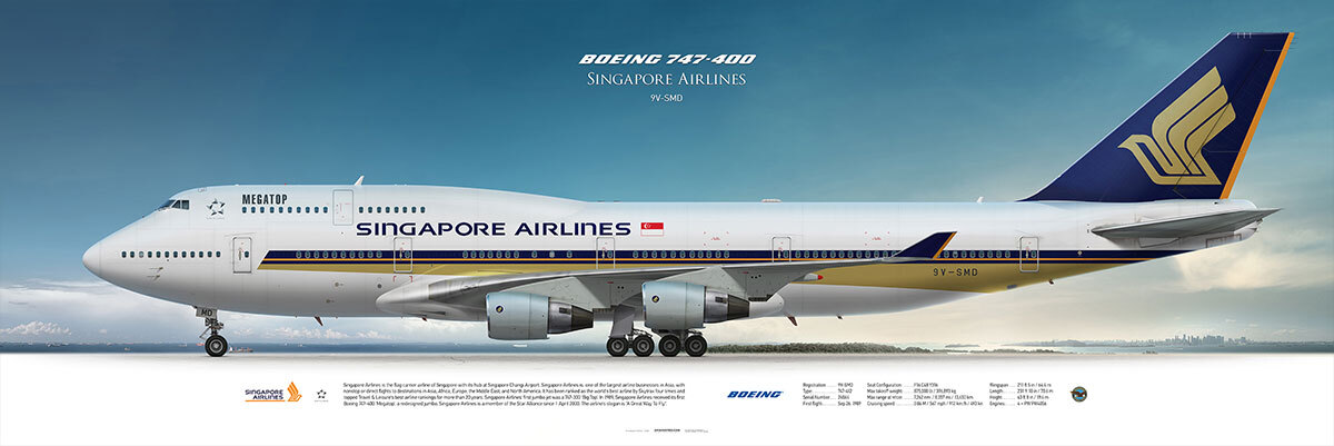 Boeing 747-400 Singapore Airlines