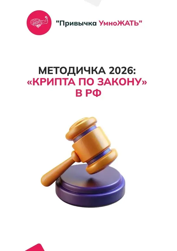 Методичка «Крипта по закону в РФ»