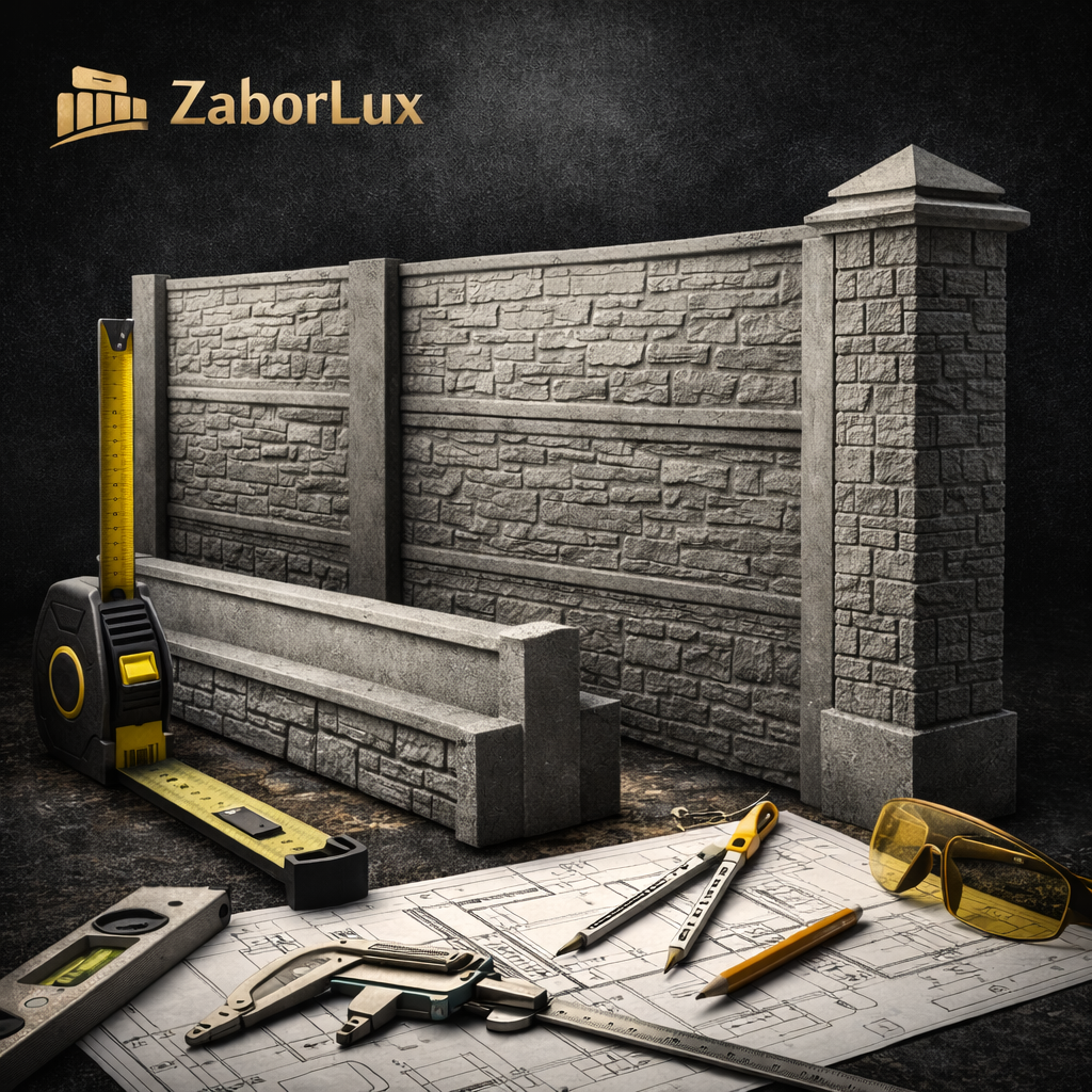 Франшиза Забор Люкс — производство бетонных заборов под ключ, обучение и технология