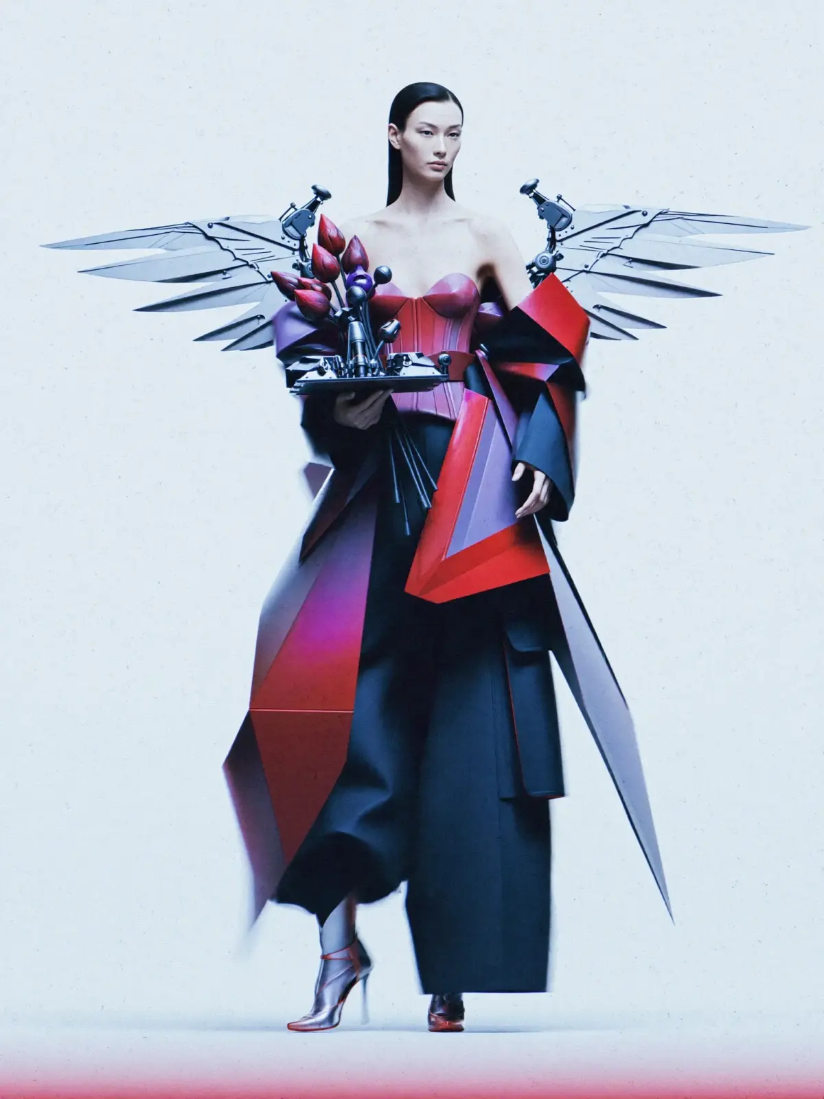 Winged character — вариант 1