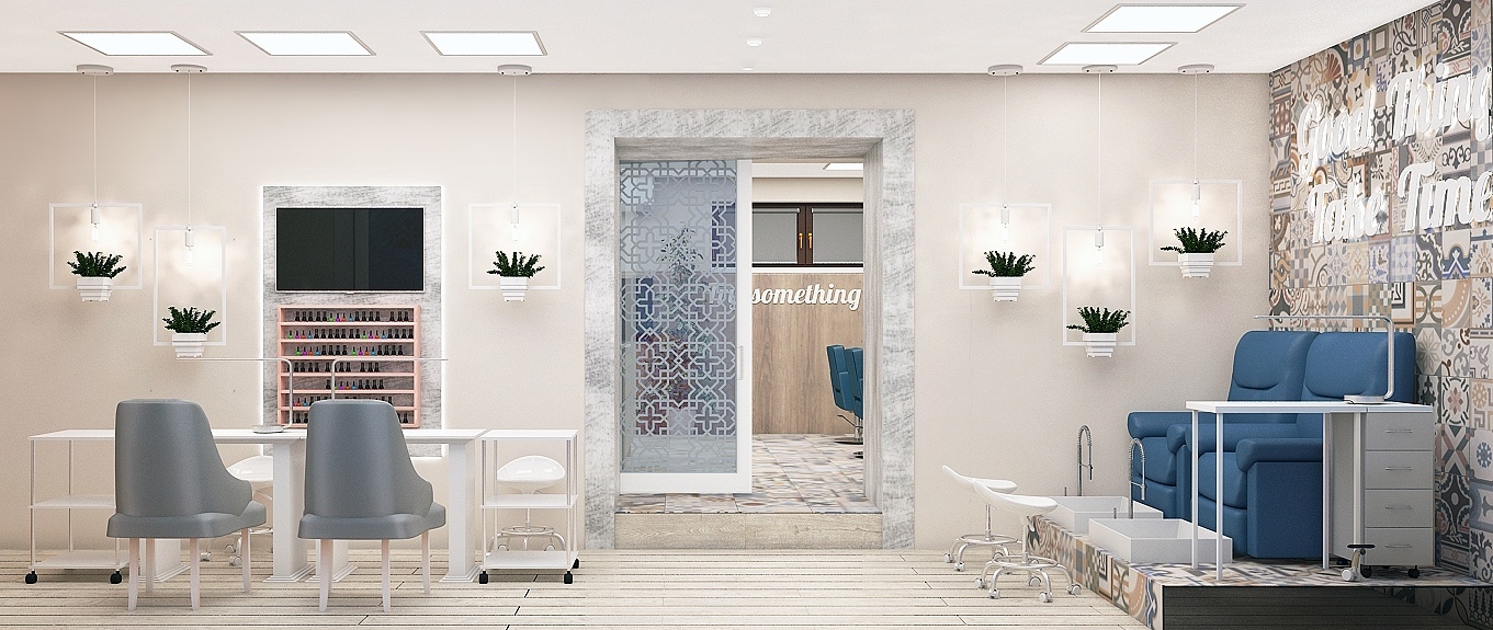 Фото 5. Дизайн салона красоты Esthetic Room 80м2