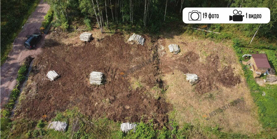 Отсыпка участка 25 соток песком в рамках комплекса работ по подготовке участка к строительству от компании Результат