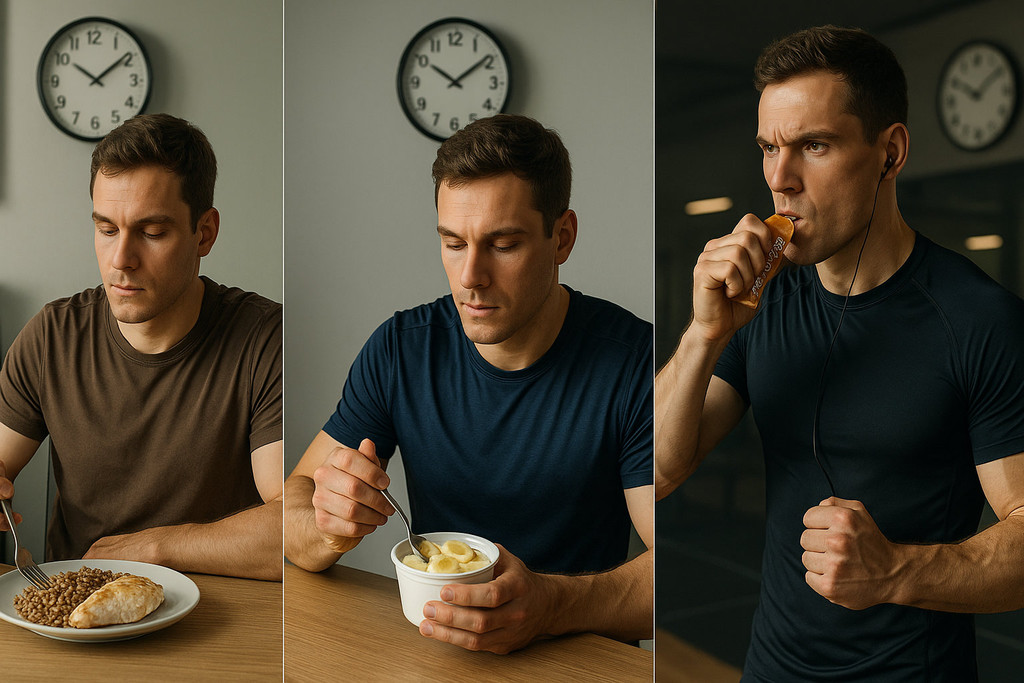 Оптимальные временные интервалы перед тренировкой