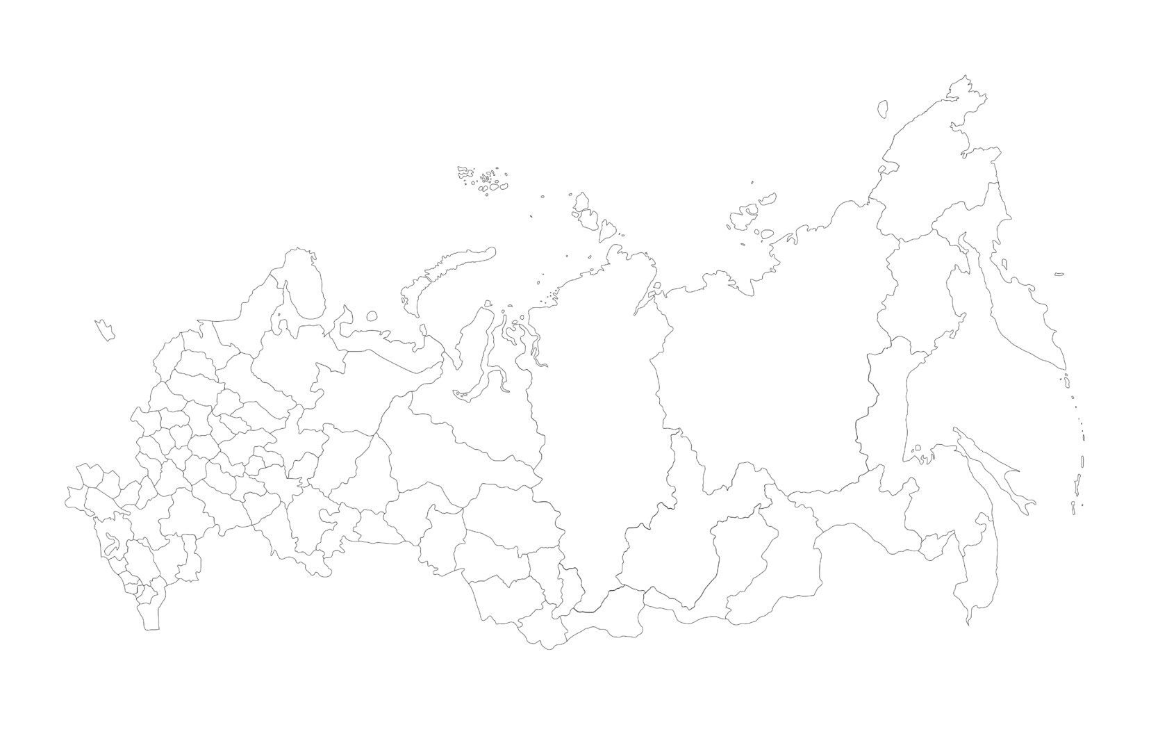 Карта России