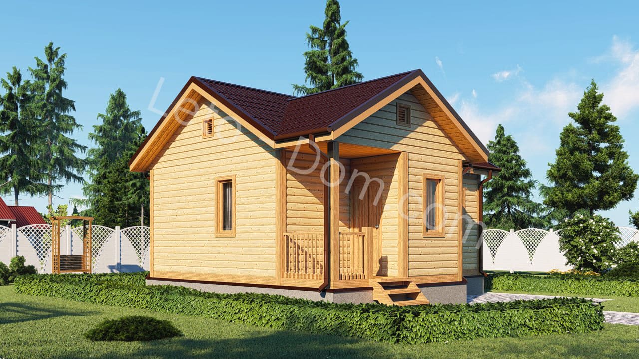 дом из бруса