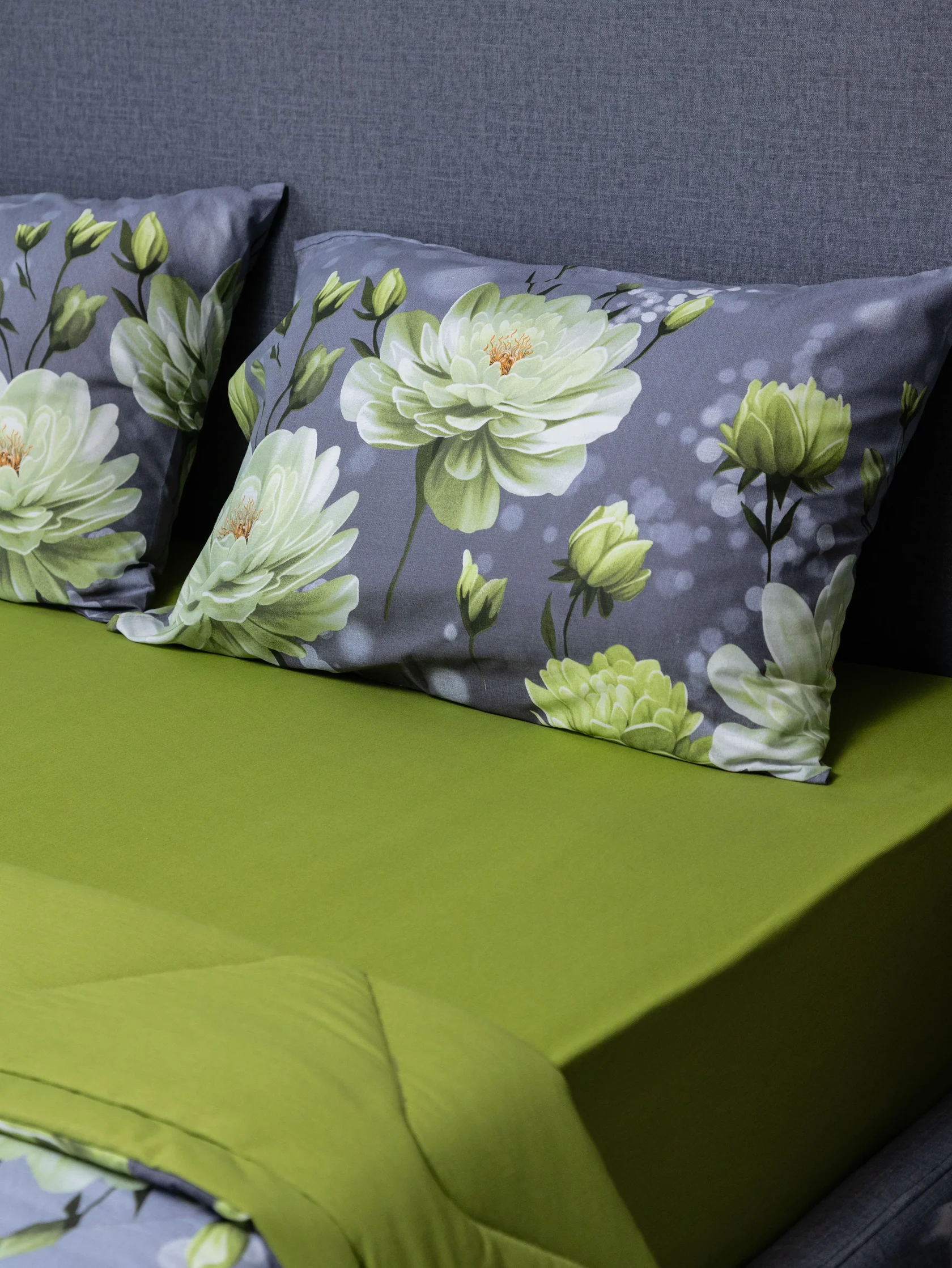 Комплект постельного белья со встроенным одеялом из поплина от производителя