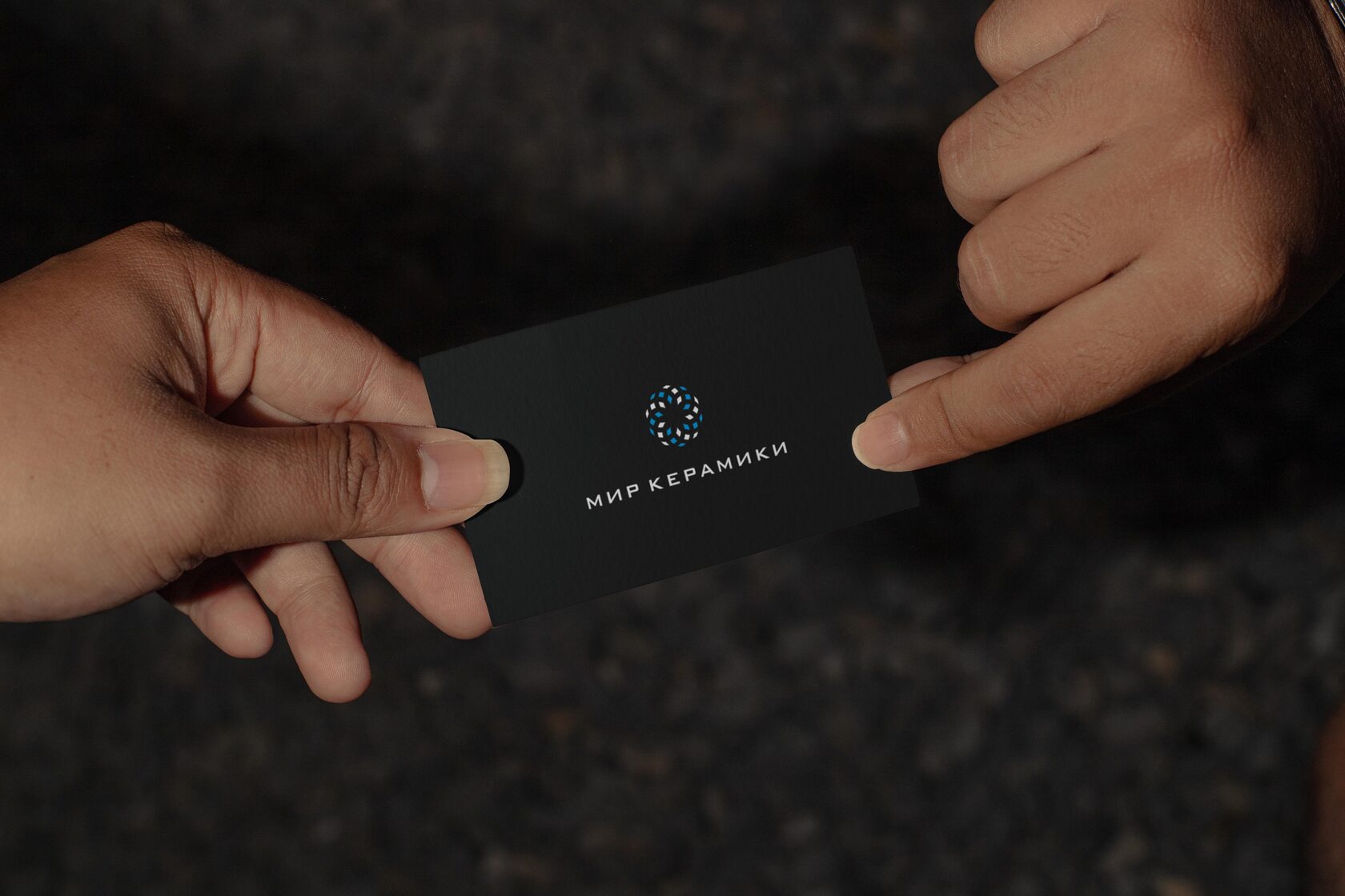 Визитка, Керамика