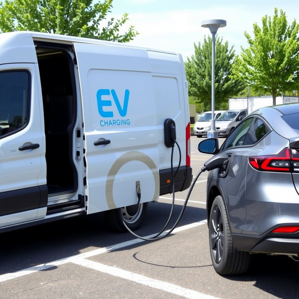 мобильная зарядная станция, для EV, помощь на дорогах, электромобилям