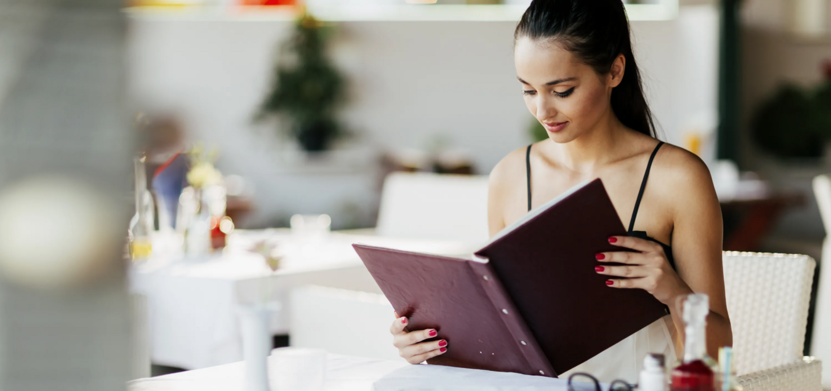 меню в ресторане