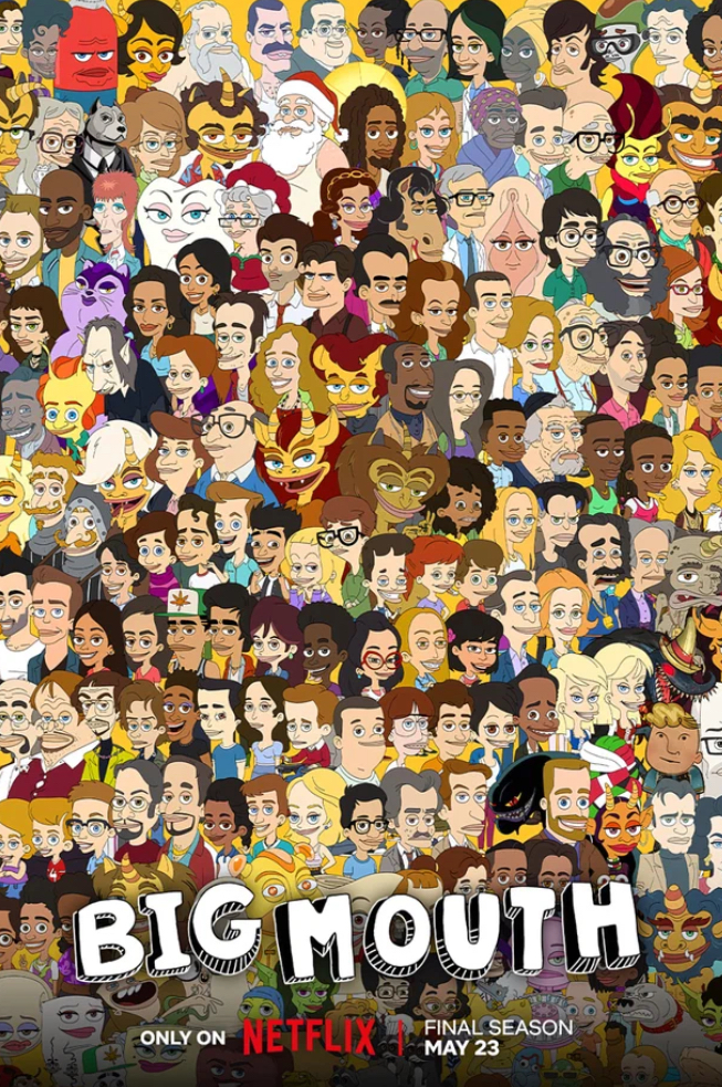 Обложка мультсериала Большой рот для статьи про мультфильмы на английском