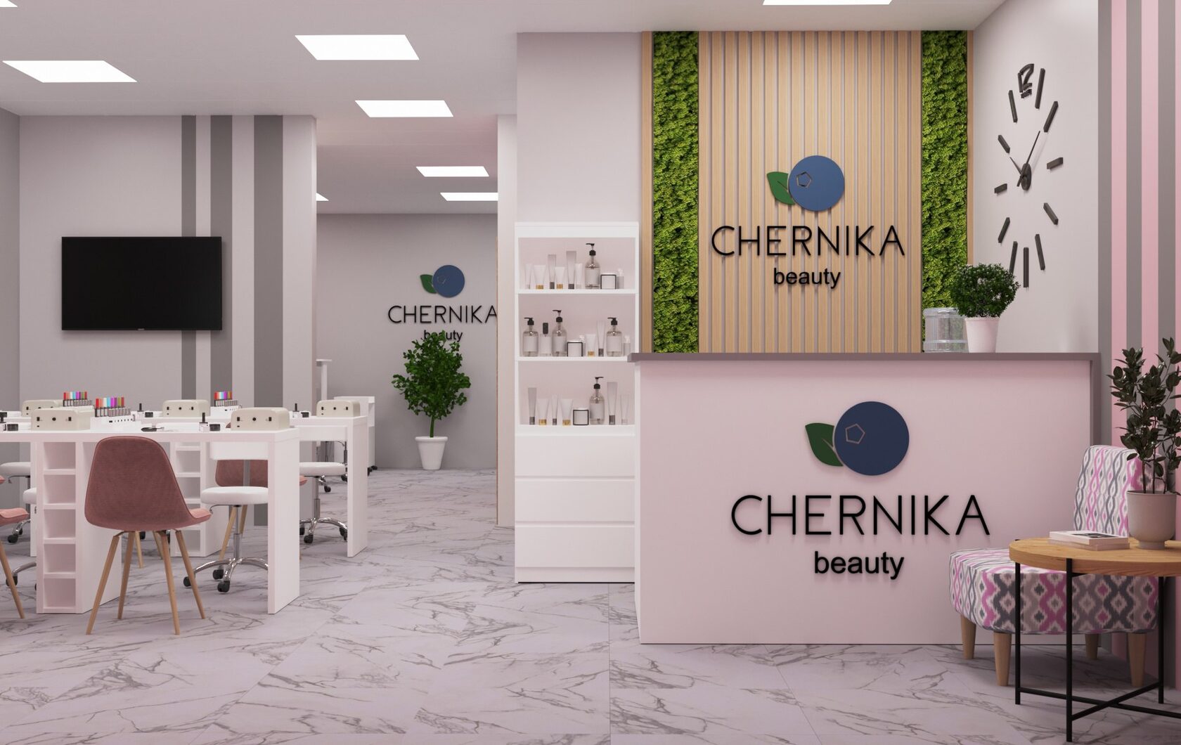 Франшиза сети студий красоты CHERNIKA