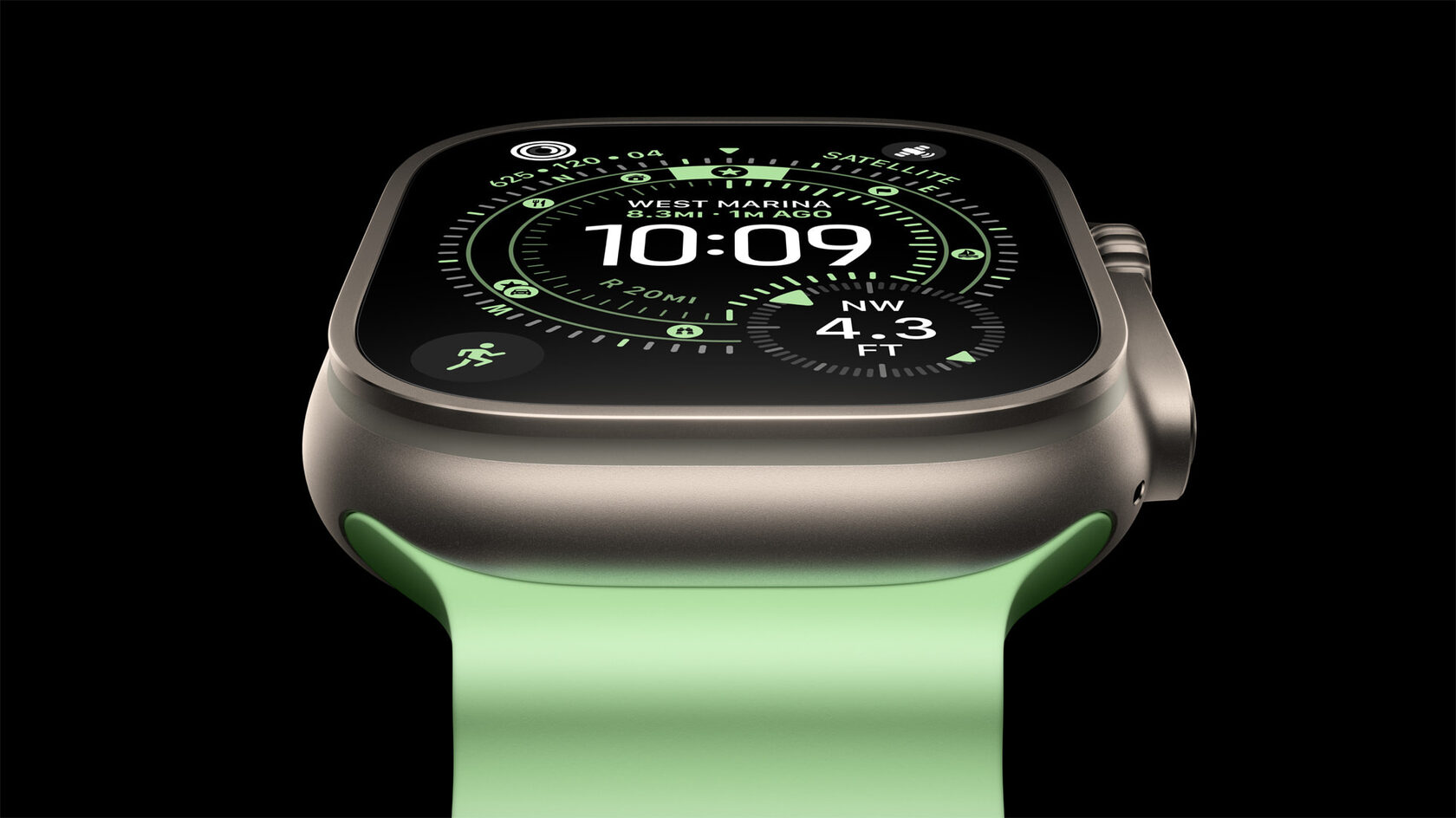 Apple Watch Ultra 3: титановый корпус и циферблат с компасом