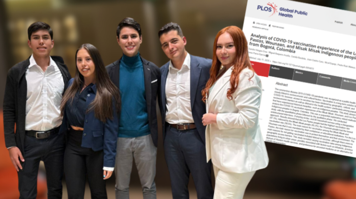 Revista científica publica investigación de El Bosque sobre vacunación indígena