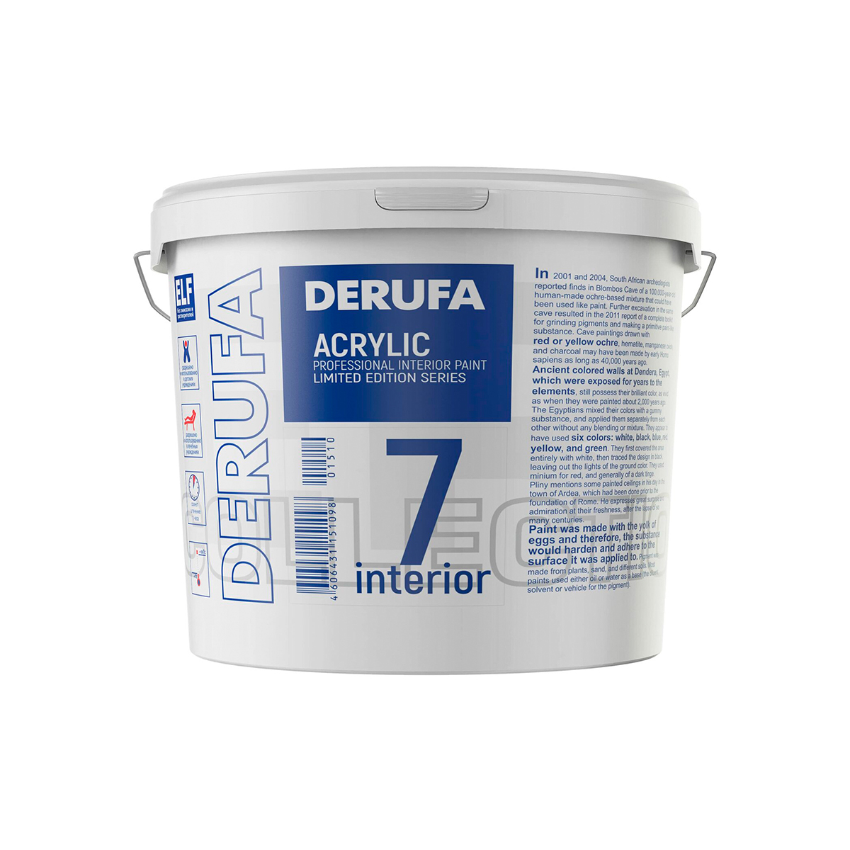 Краска Derufa Интерьер-7 для стен купить в Минске - Магазин интерьерных ...