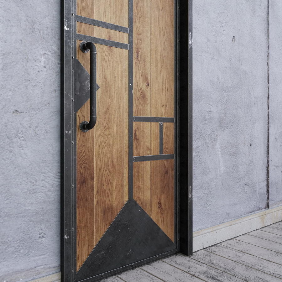 Дверь 12 стекол. Двери Индастриал. Дверь для улицы металлическая дуб. Industrial Door. Металлическая ручка для двери Индустриальный стиль.