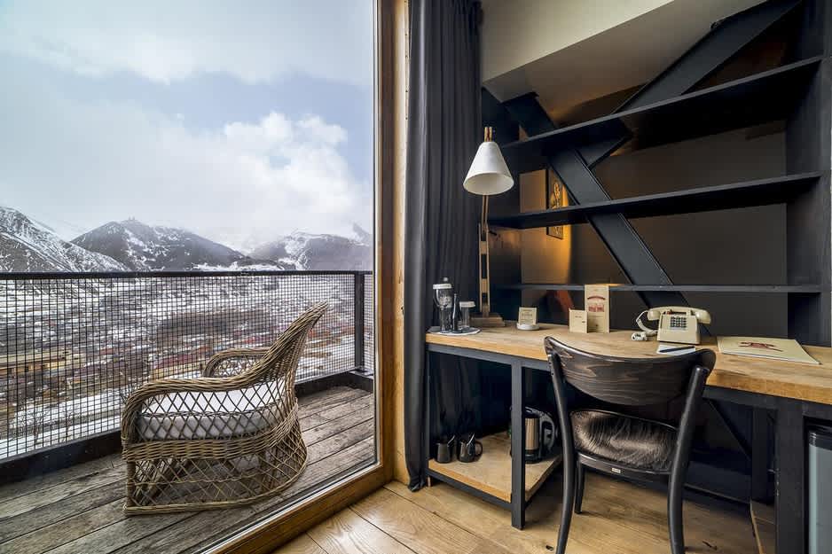 Rooms Kazbegi номер с видом на горы