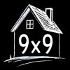 Проект дома 9 на 9 с тремя спальнями