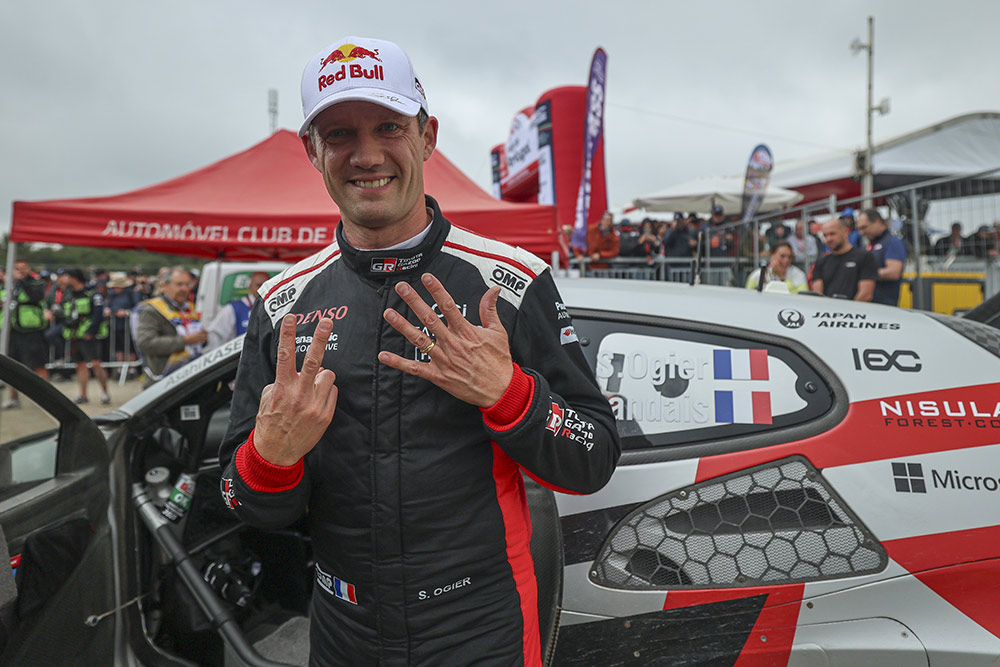 Победитель ралли Португалия 2025 Себастьен Ожье, Toyota GR Yaris Rally1 (A-7545) / Фото: Toyota Gazoo Racing WRT