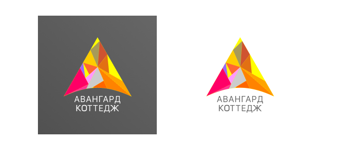 Разработанный логотип отлично смотрится на любом фоне!