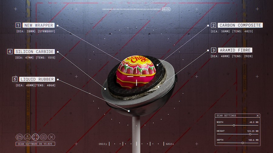 Chupa Chups impossible packaging ita
