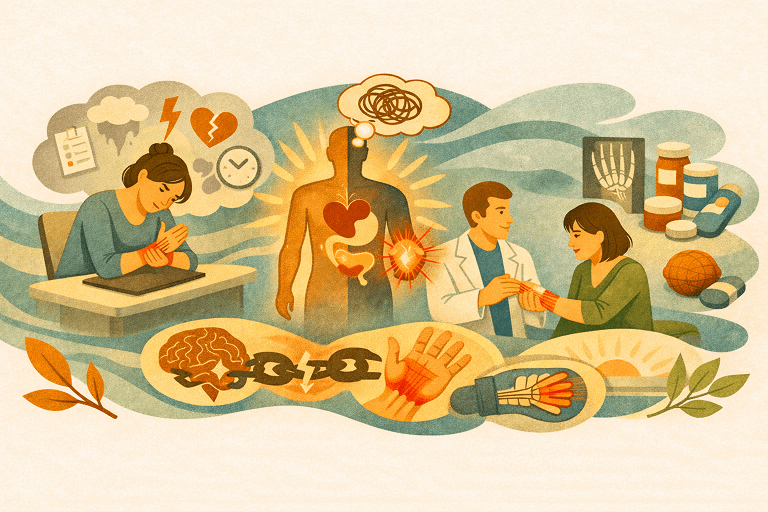 Психосоматика боли в запястье