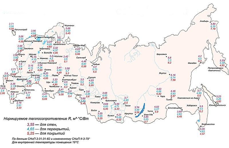 Нормируемое сопротивление