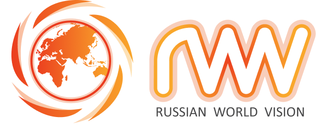 Russian world. Russian World Vision. World Vision логотип. RWV Кинокомпания. RWV Russia World Vision.