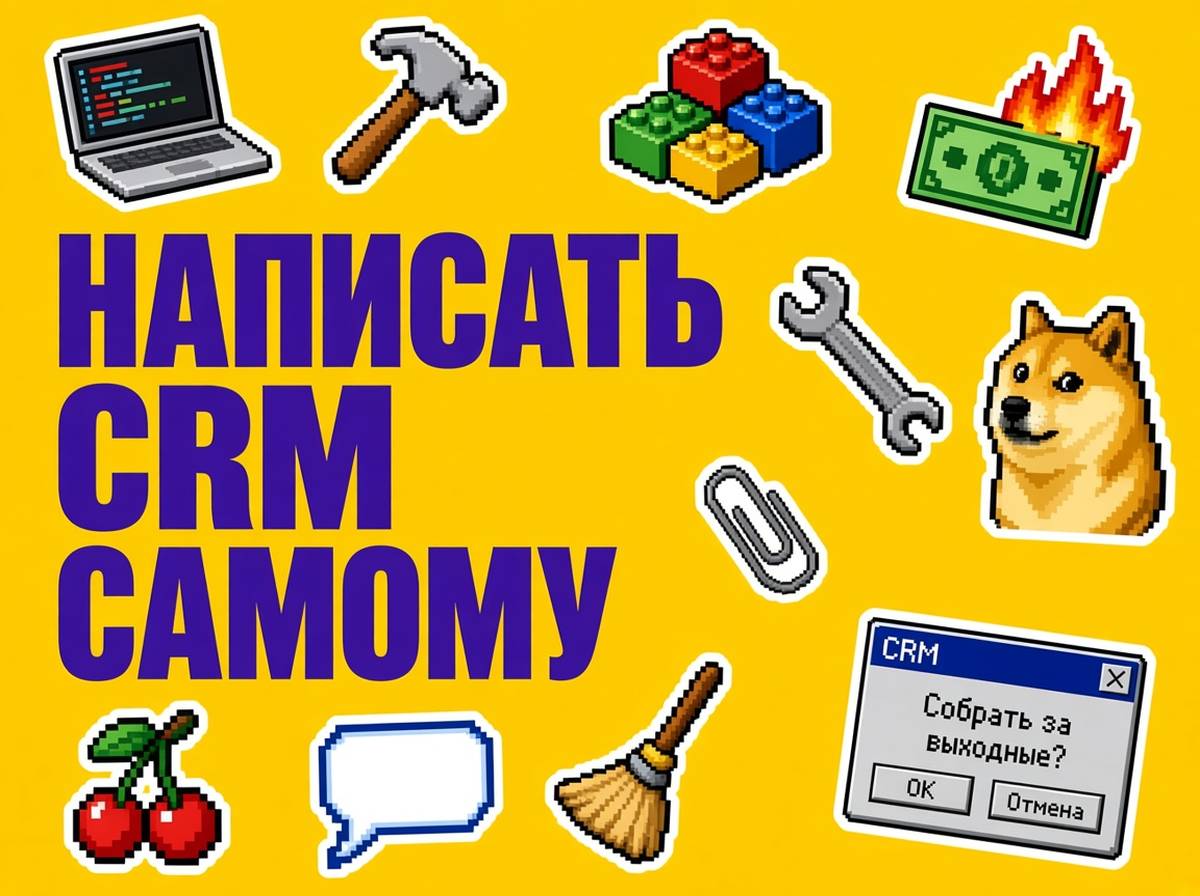Написать CRM самому