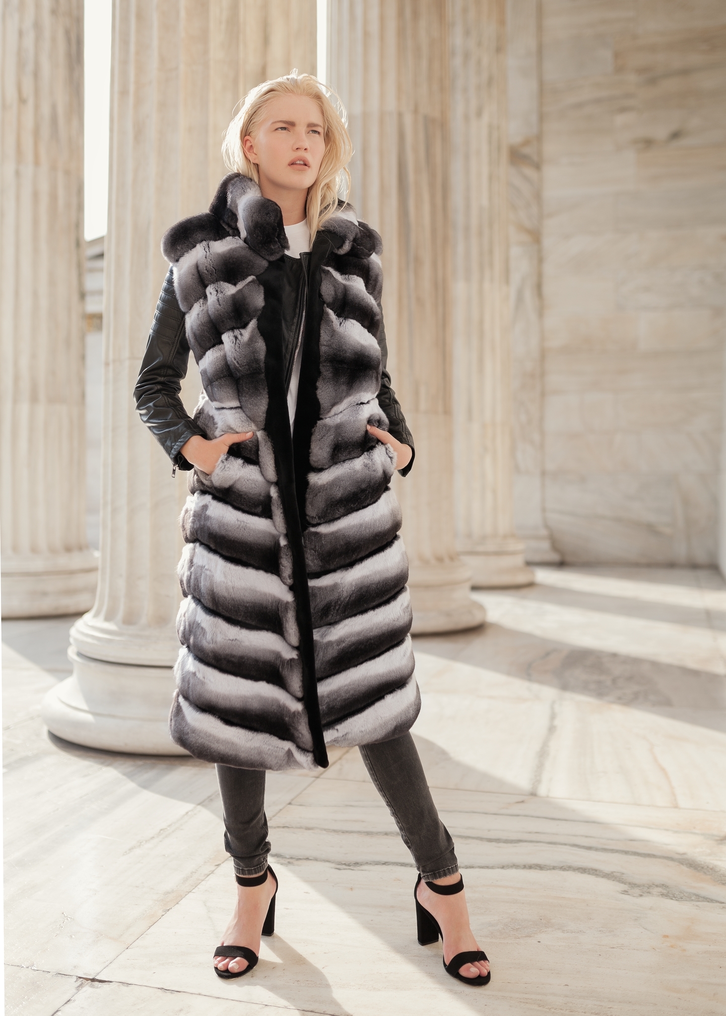 MARCO VARNI Chinchilla, buy a chinchilla fur coat in Dubai